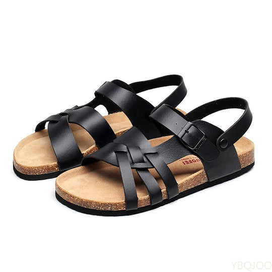 Orthopaedic Ladies Sandals – Noa-Black-4.5-State of Style