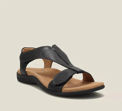 Orthopaedic ladies' sandals with arch support – Jana (buy 1, get 1 free)-Black-3-State of Style