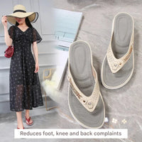 Orthopaedic Ladies Slippers with Soft Sole – Solelite-White-4-State of Style