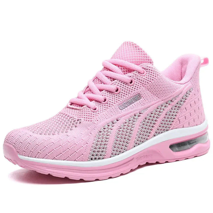 Orthopaedic Ladies' Sneakers – Elena-Pink-3-State of Style