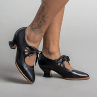 Orthopaedic leather pumps – Viviana-Black-3-State of Style