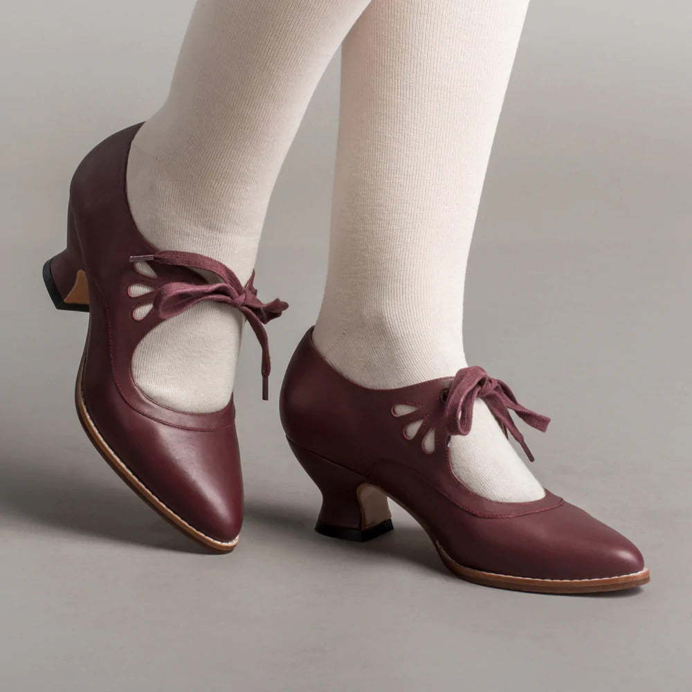Orthopaedic leather pumps – Viviana-Black-3-State of Style