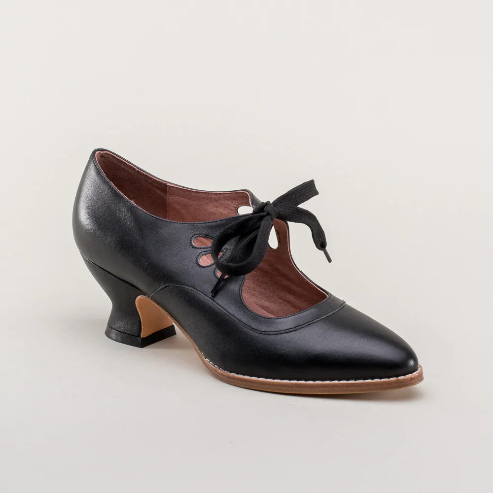 Orthopaedic leather pumps – Viviana-Black-3-State of Style