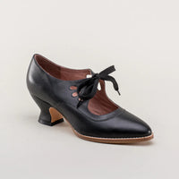 Orthopaedic leather pumps – Viviana-Black-3-State of Style