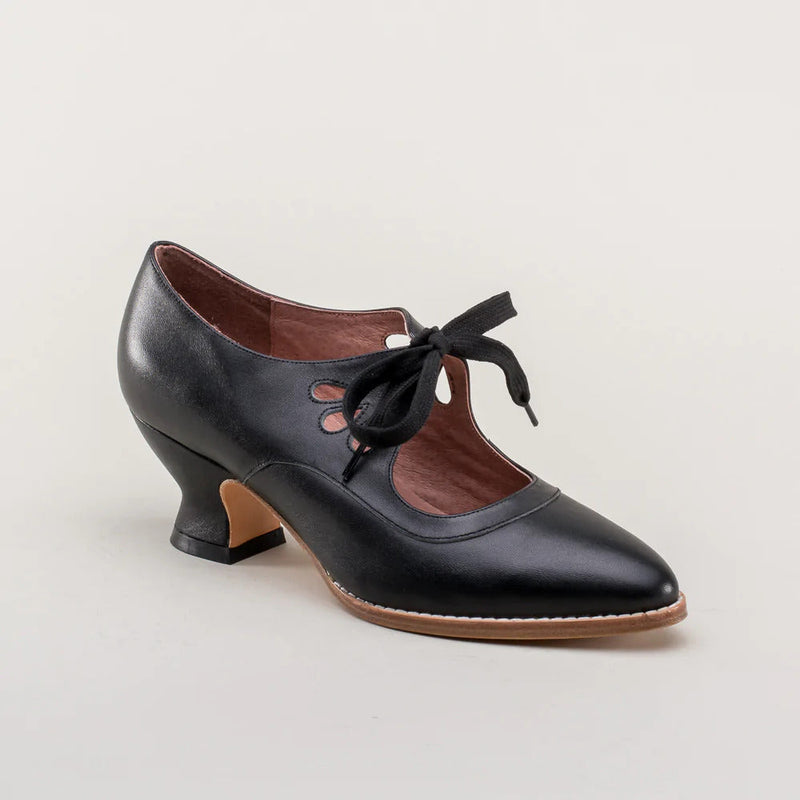 Orthopaedic leather pumps – Viviana-Black-3-State of Style