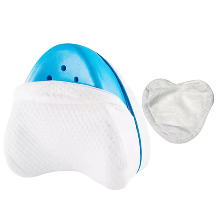 Orthopaedic Memory Foam Leg Cushion - ComfortFoam-Blue + Pillowcase-State of Style