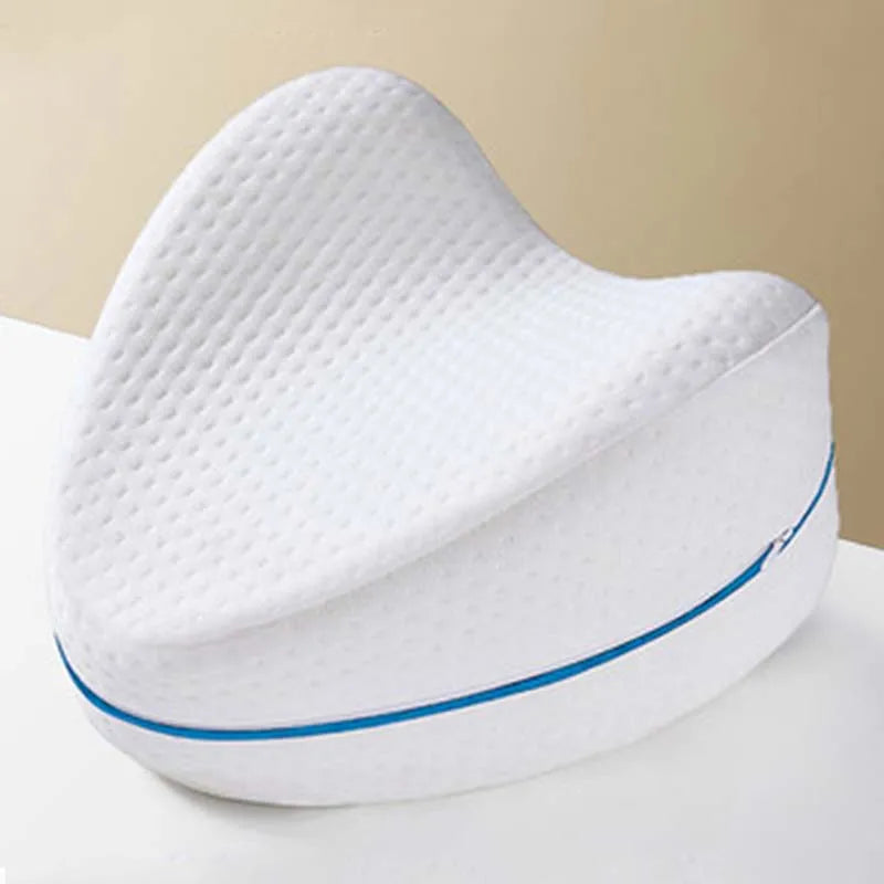 Orthopaedic Memory Foam Leg Pillow - ComfortFoam-White-State of Style