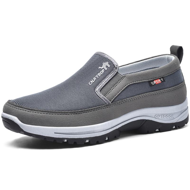 Orthopaedic Men's Hiking Shoes – Nolan-Grey-5-State of Style