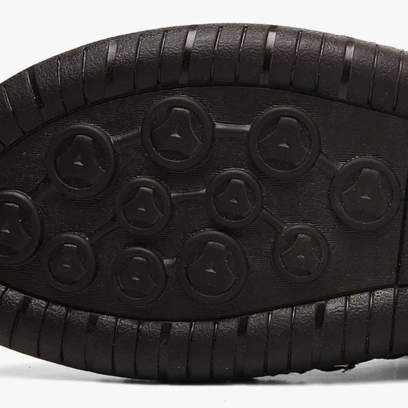 Orthopaedic men's leather sandals - Marco-Black-6-State of Style