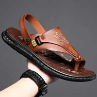 Orthopaedic Men's Sandals – Lars-Brown-6-State of Style