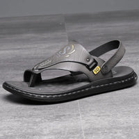 Orthopaedic Men's Sandals – Lars-Dark grey-6-State of Style