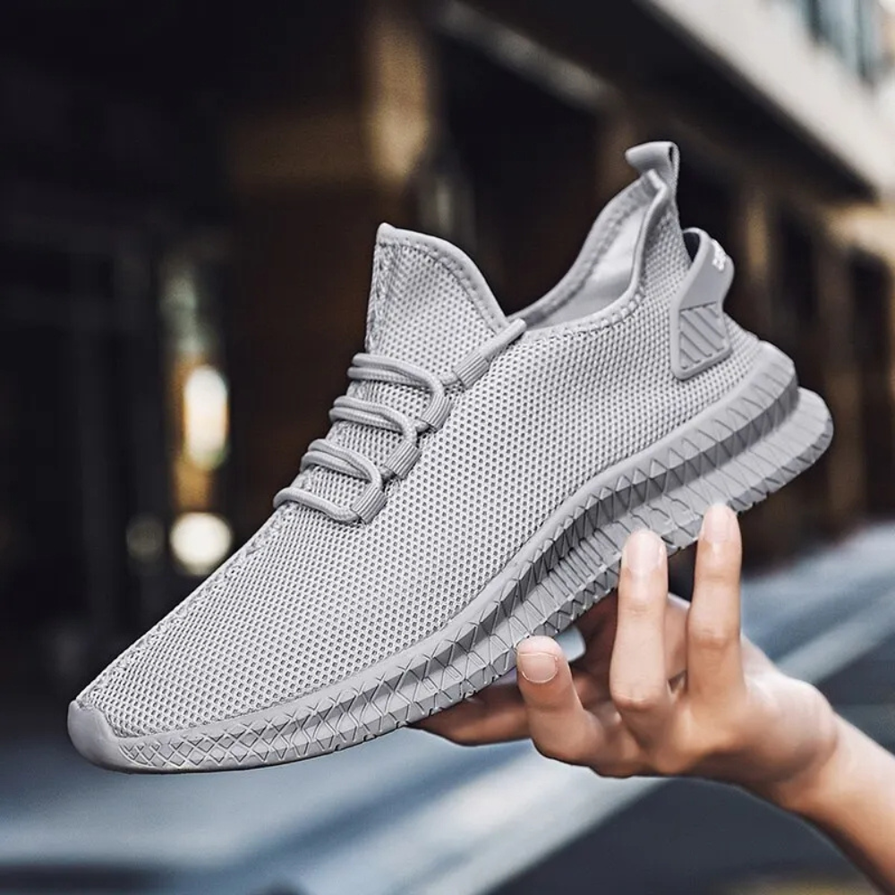 Orthopaedic Men's Shoes | Lightweight and Comfortable Design-Grey-6.0-State of Style