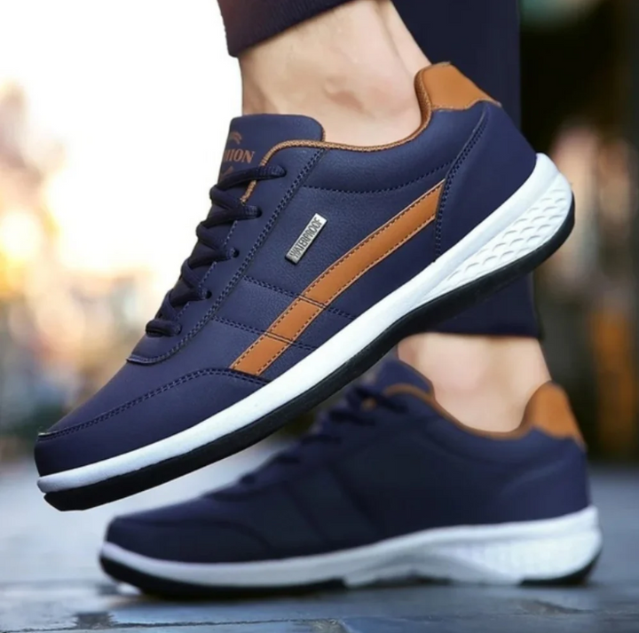 Orthopaedic Men's Sneakers – Luca-Blue-7-State of Style