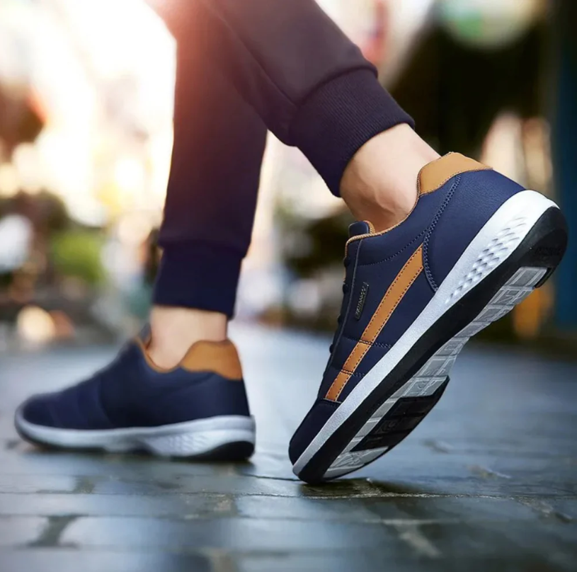 Orthopaedic Men's Sneakers – Luca-Blue-7-State of Style