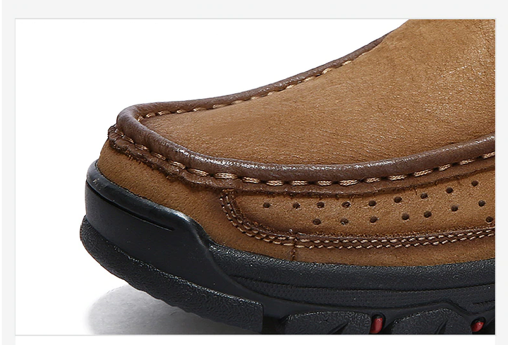 Orthopaedic Men's Walking Shoes – Erik-Black-6-State of Style