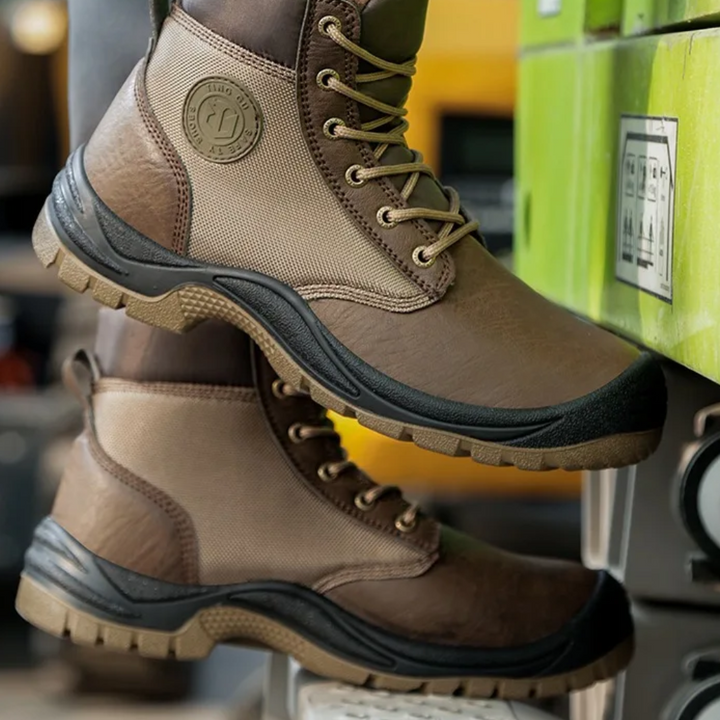 Orthopaedic Safety Boots with Steel Toe – SafeStep Pro-6-Bruin-State of Style