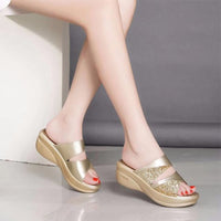 Orthopaedic Sandals – Ergonomic Design for Maximum Support-Sparkling Gold-4.5-State of Style