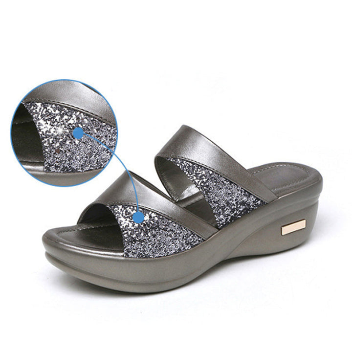 Orthopaedic Sandals – Ergonomic Design for Maximum Support-Sparkling Gold-4.5-State of Style