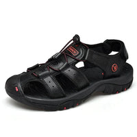 Orthopaedic Sandals for Men – Victor-Black-5-State of Style