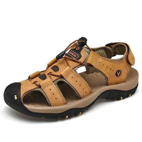 Orthopaedic Sandals for Men – Victor-Light brown-5-State of Style