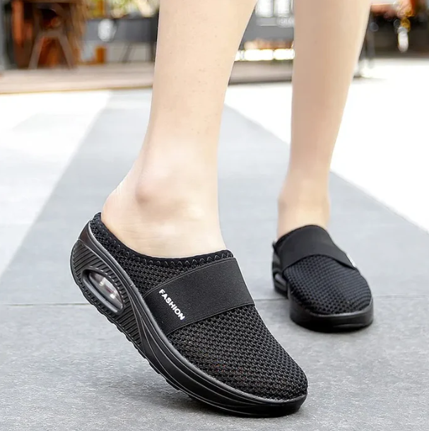 Orthopaedic sandals - Solara-Black-4.5-State of Style