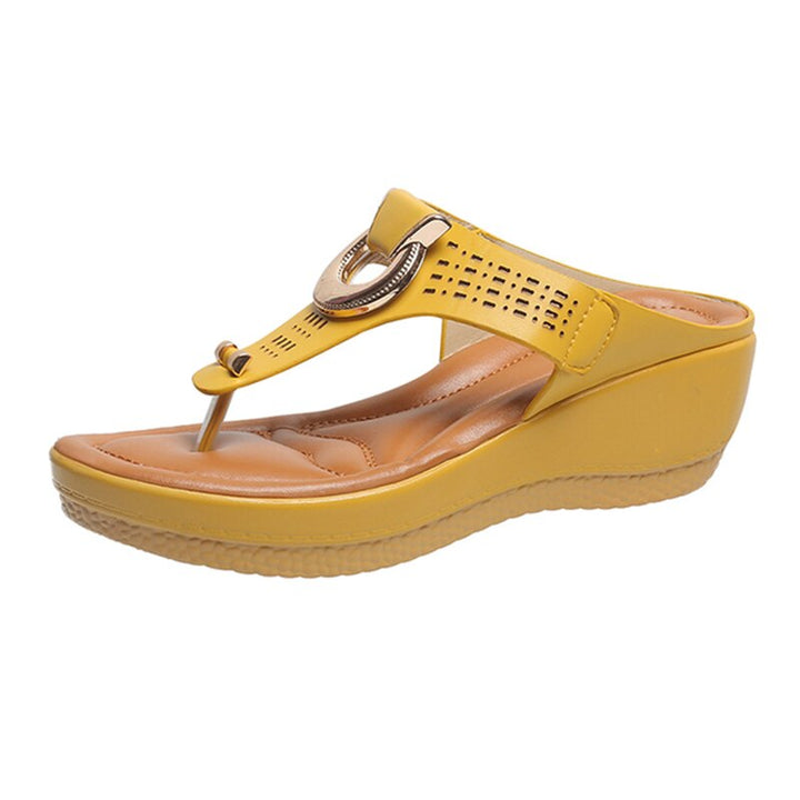 Orthopaedic Sandals – Ultimate Comfort & Foot Support-Yellow-4.5-State of Style