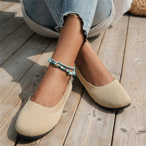 Orthopaedic Slip-On Shoes - Lupine-Khaki-5-State of Style