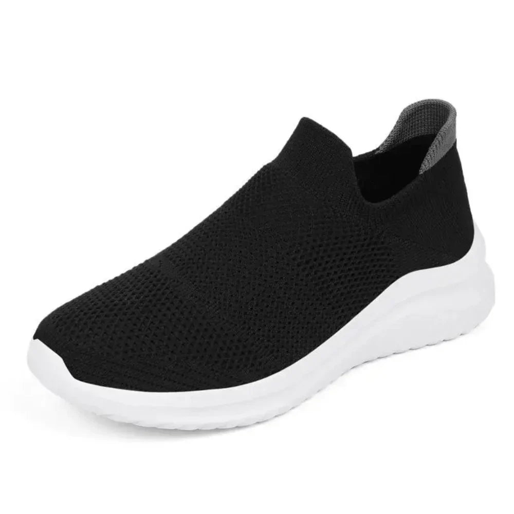 Orthopaedic Slip-On Sneakers | Ultimate Comfort | Stylish and Supportive-Black-3.0-State of Style