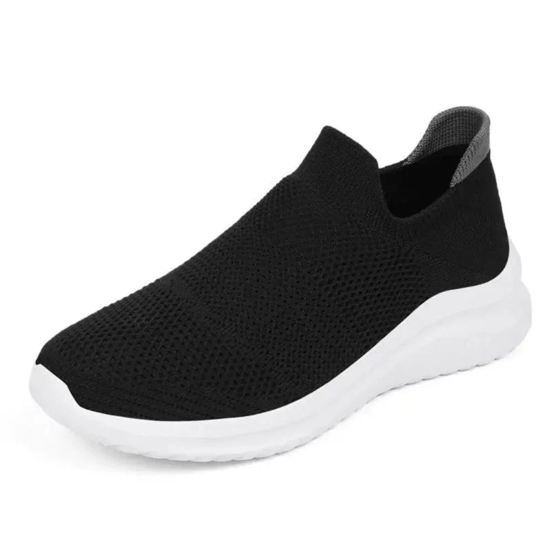 Orthopaedic Slip-On Sneakers | Ultimate Comfort | Stylish and Supportive-Black-3.0-State of Style