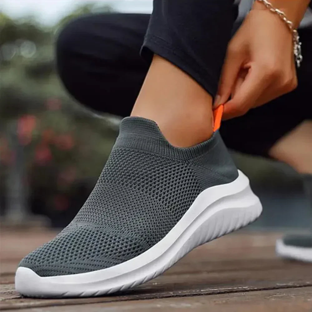 Orthopaedic Slip-On Sneakers | Ultimate Comfort | Stylish and Supportive-Grey-3.0-State of Style