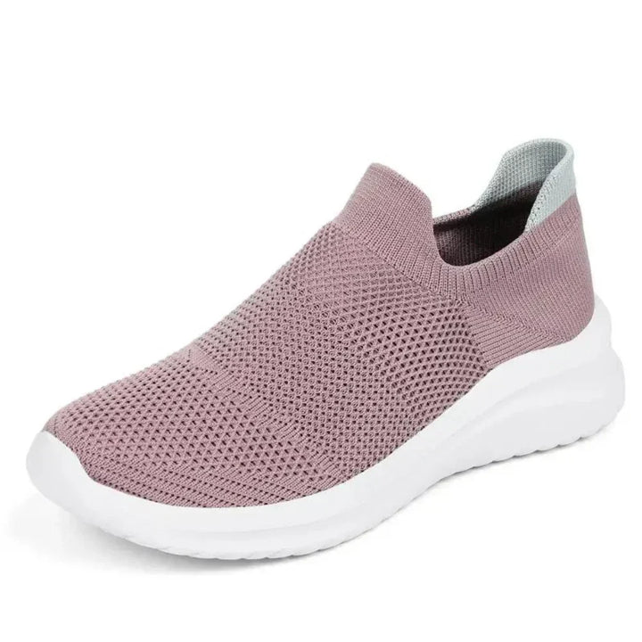 Orthopaedic Slip-On Sneakers | Ultimate Comfort | Stylish and Supportive-Pink White-3.0-State of Style