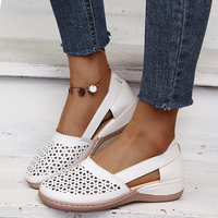 Orthopaedic Slip-ons with Cut-outs - Lena-White-4.5-State of Style