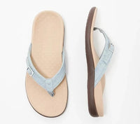 Orthopaedic Summer Slippers - Sofia-Light blue-4.5-State of Style
