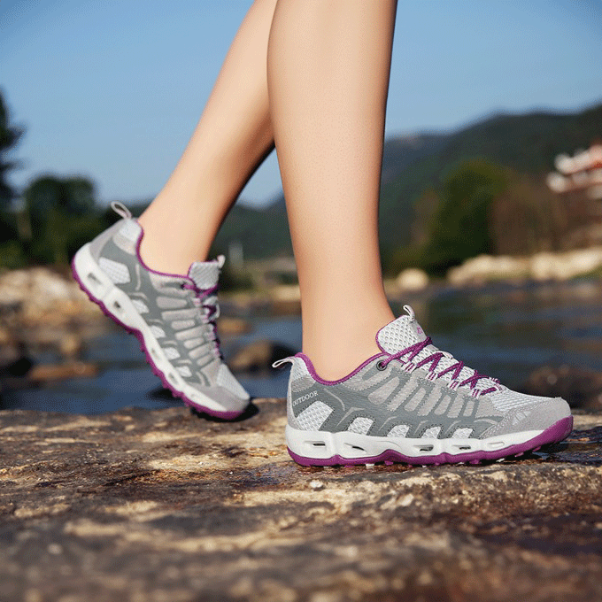 Orthopaedic Unisex Walking Shoes - Finn-Grey-3.5-State of Style