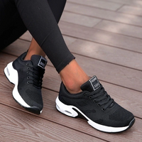 Orthopaedic Walkers | Women's Running Shoes-Black-4.5-State of Style
