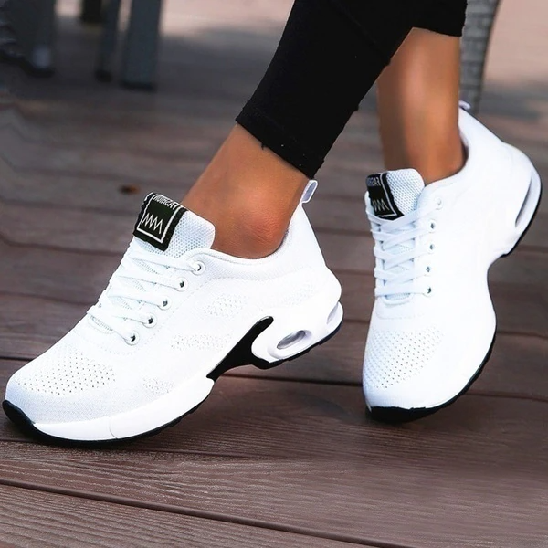 Orthopaedic Walkers | Women's Running Shoes-White-4.5-State of Style