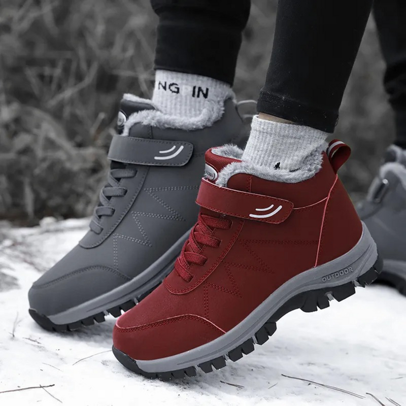 Orthopaedic Warm Winter Boots - Aria-Black-4-State of Style