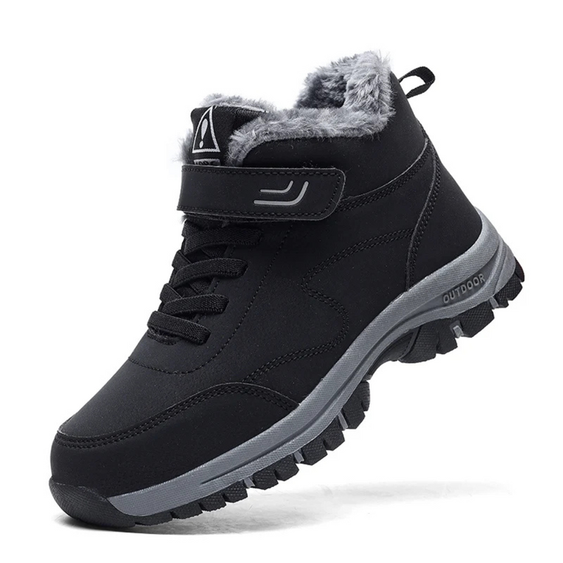 Orthopaedic Warm Winter Boots - Aria-Black-4-State of Style