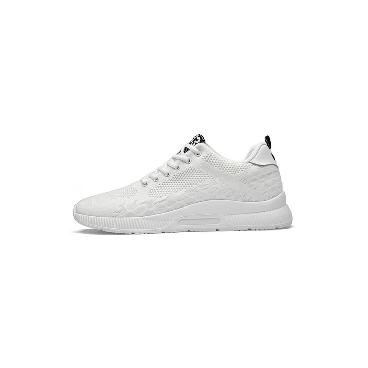 Orthopaedic Wedge Sneakers - Maxim-White-6-State of Style