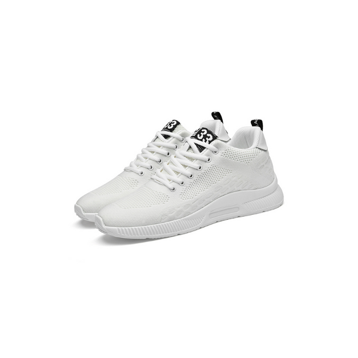Orthopaedic Wedge Sneakers - Maxim-White-6-State of Style