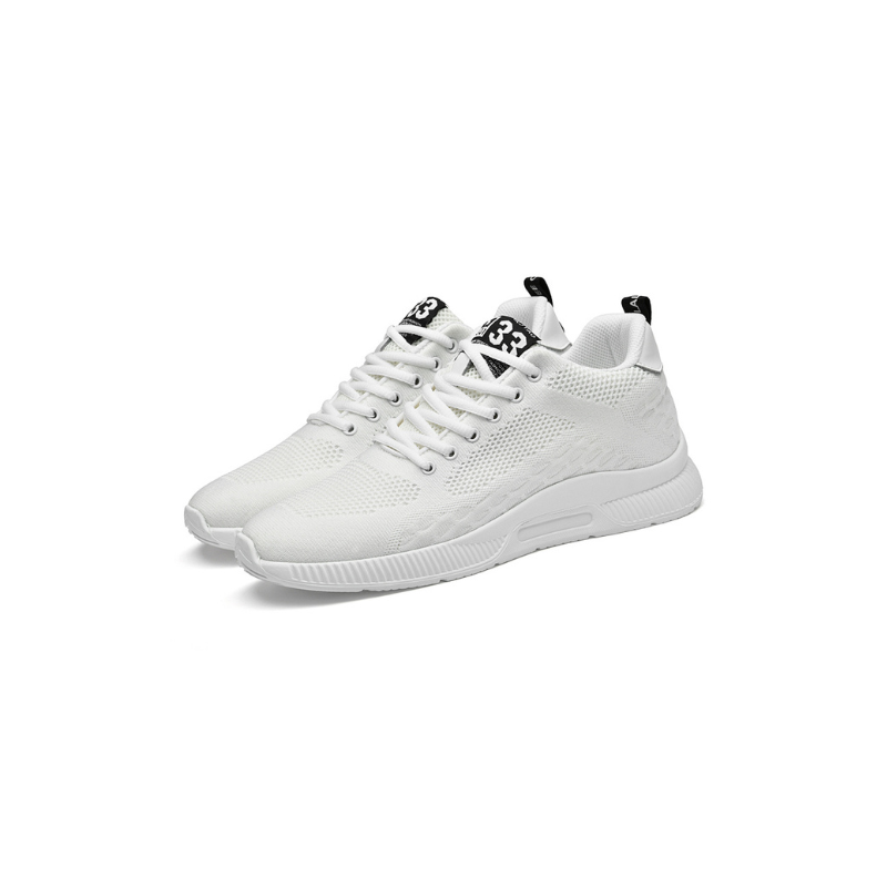 Orthopaedic Wedge Sneakers - Maxim-White-6-State of Style