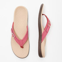 Orthopaedic Women's Flip-Flops – Mira-Pink-3-State of Style