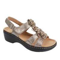 Orthopaedic women's sandals in summer style - Moana-Gold-3-State of Style