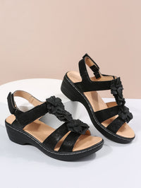 Orthopaedic women's sandals in summer style - Moana-Yellow-3-State of Style