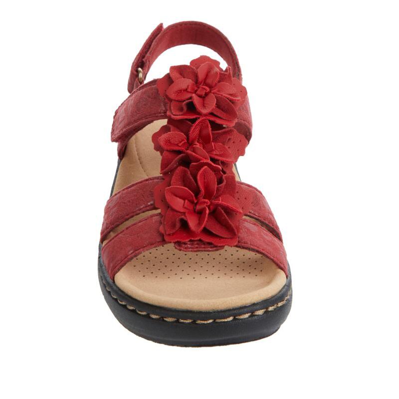 Orthopaedic women's sandals in summer style - Moana-Yellow-3-State of Style