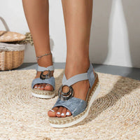 Orthopaedic Women's Sandals - Valeria-Blue-5-State of Style
