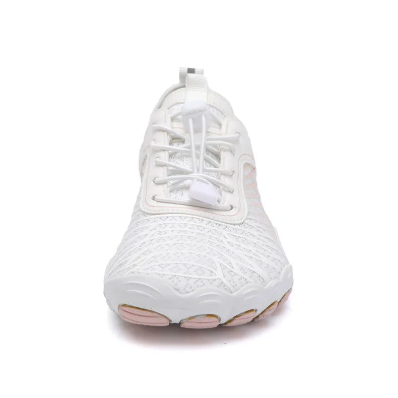 Orthopedic Barefoot Shoes - VitalStride-White Pink-3.5-State of Style