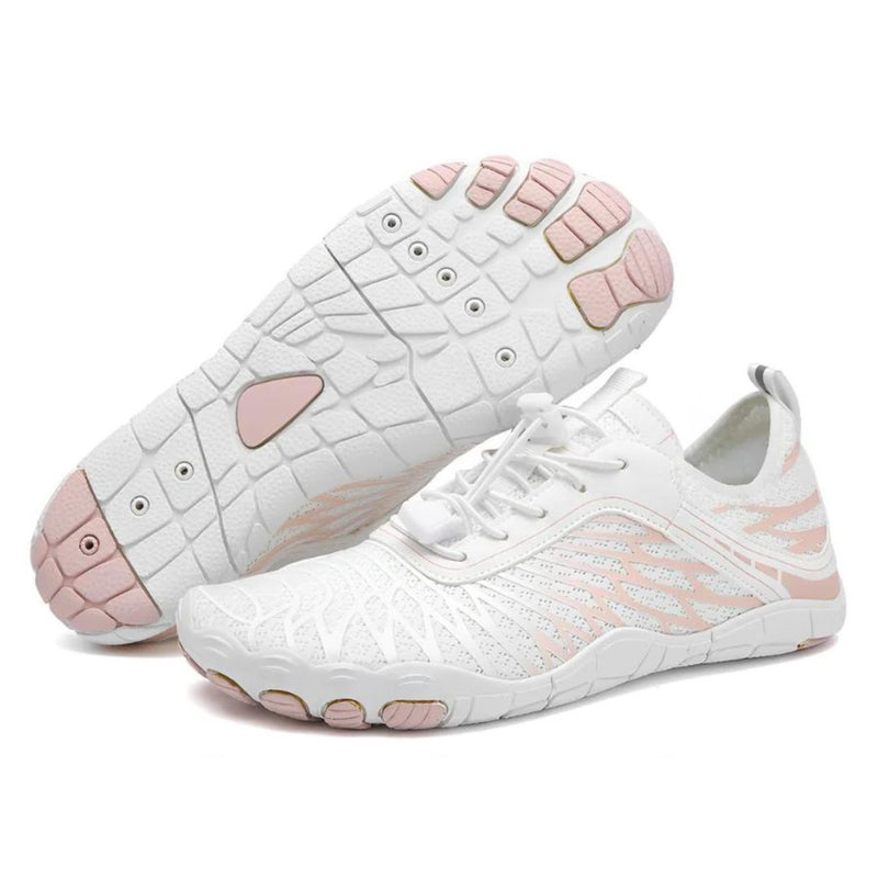Orthopedic Barefoot Shoes - VitalStride-White Pink-3.5-State of Style