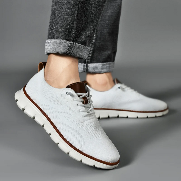 Orthopedic Fly Knitted Shoes | Lightweight & Supportive-White-6.5-State of Style