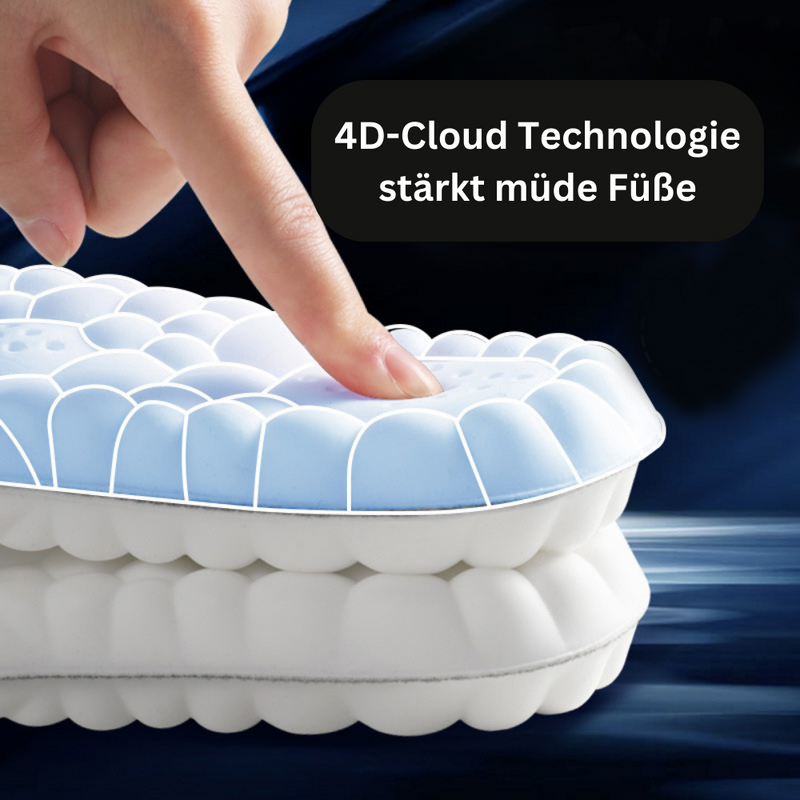 Orthopedic Insoles - CloudFlex-Grey-Women's 4-5-State of Style